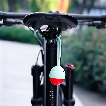 Задний фонарь велосипеда с высокой яркостью перезаряжаемого светодиодного заднего фонаря велосипеда, Водонепроницаемая мини-лампа безопасности спинки сиденья для задней части велосипеда
