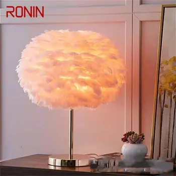 Креативные настольные лампы RONIN, современное освещение для гостиной, спальни
